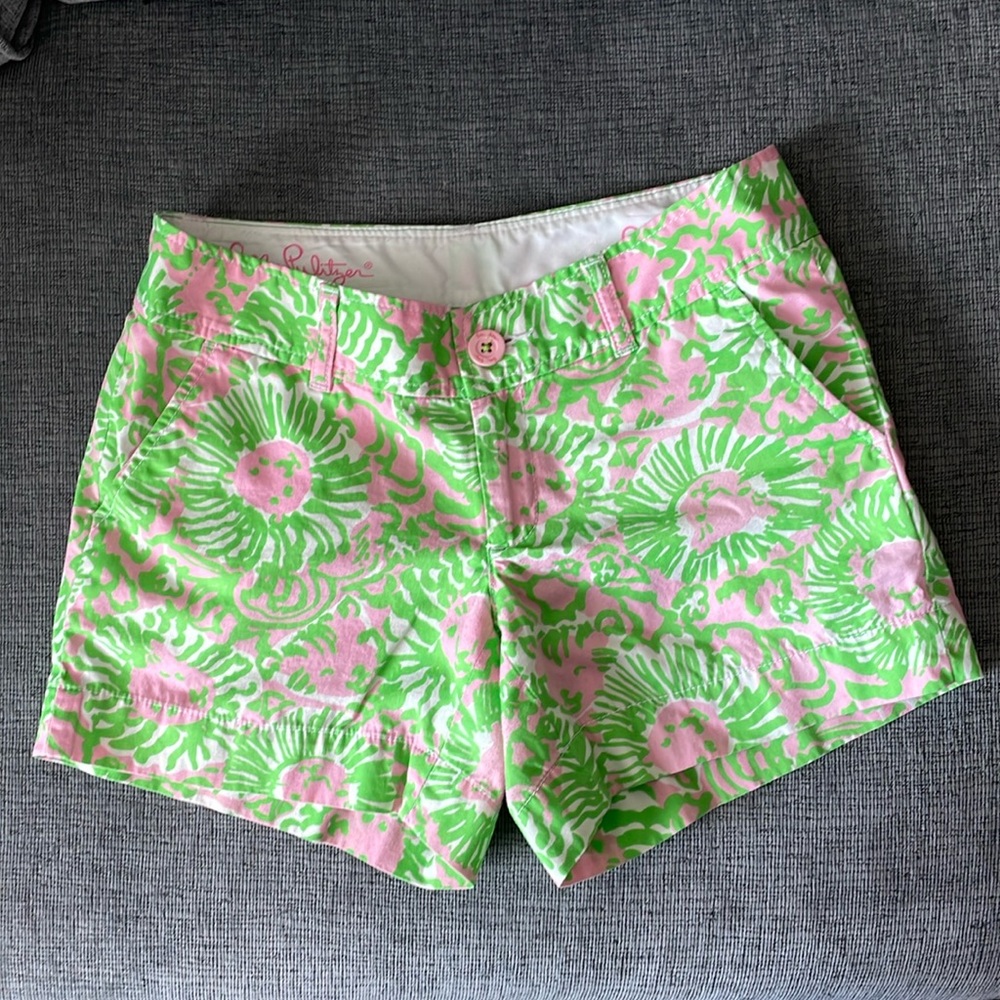 Lilly Pulitzer Callahan Shorts, size 0
